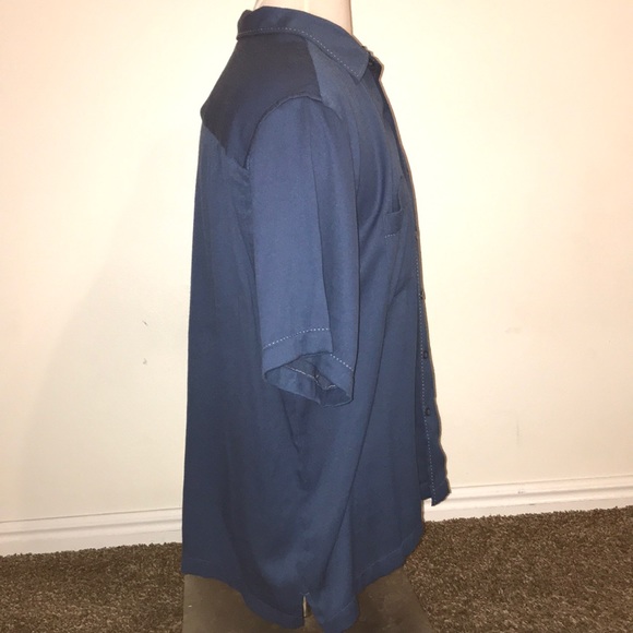 The Havenera Co XL Blue Button-Front Shirt - Picture 2 of 6